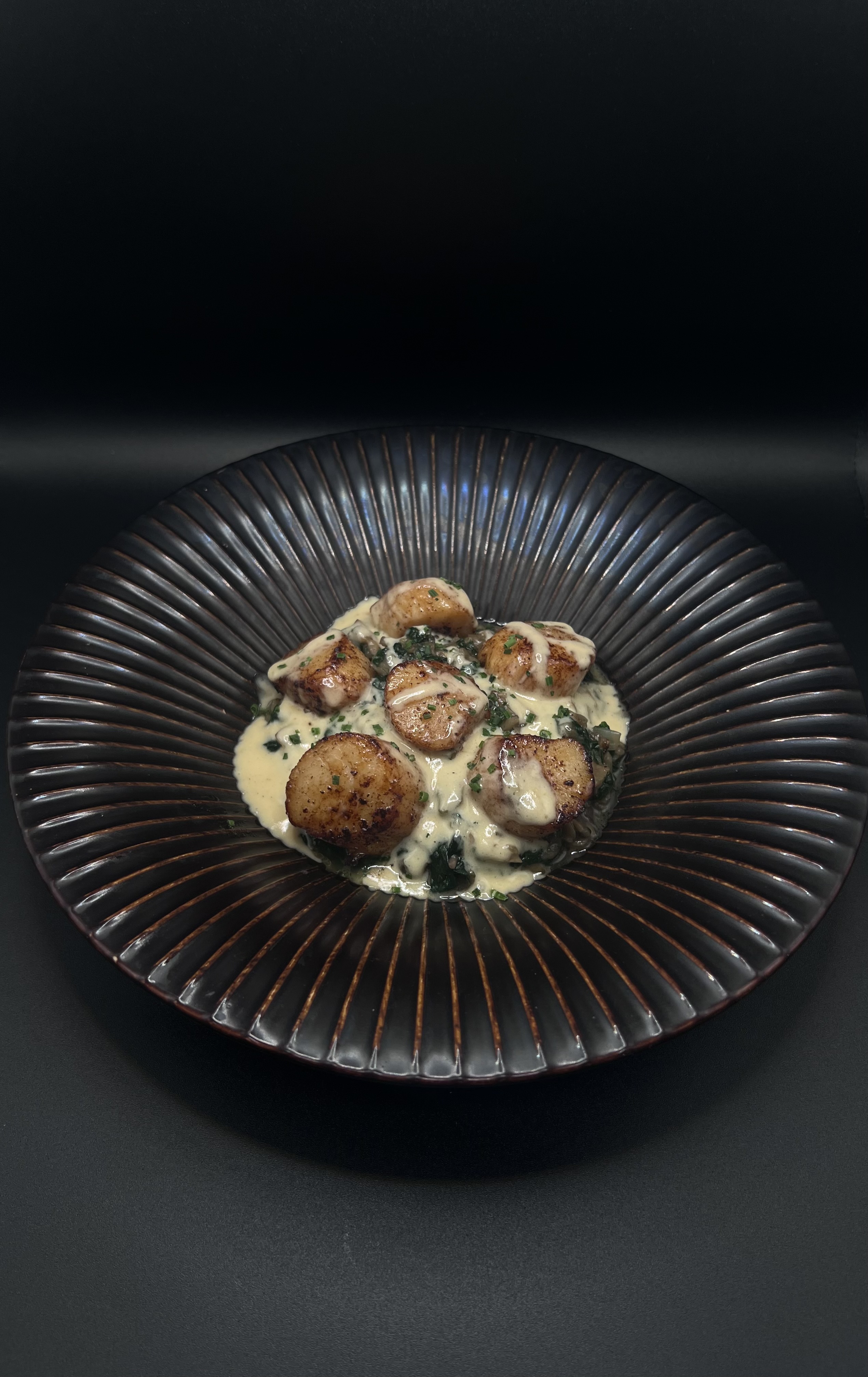 Saint-Jacques sauce Atmosphère — L'Atmosphère Reims